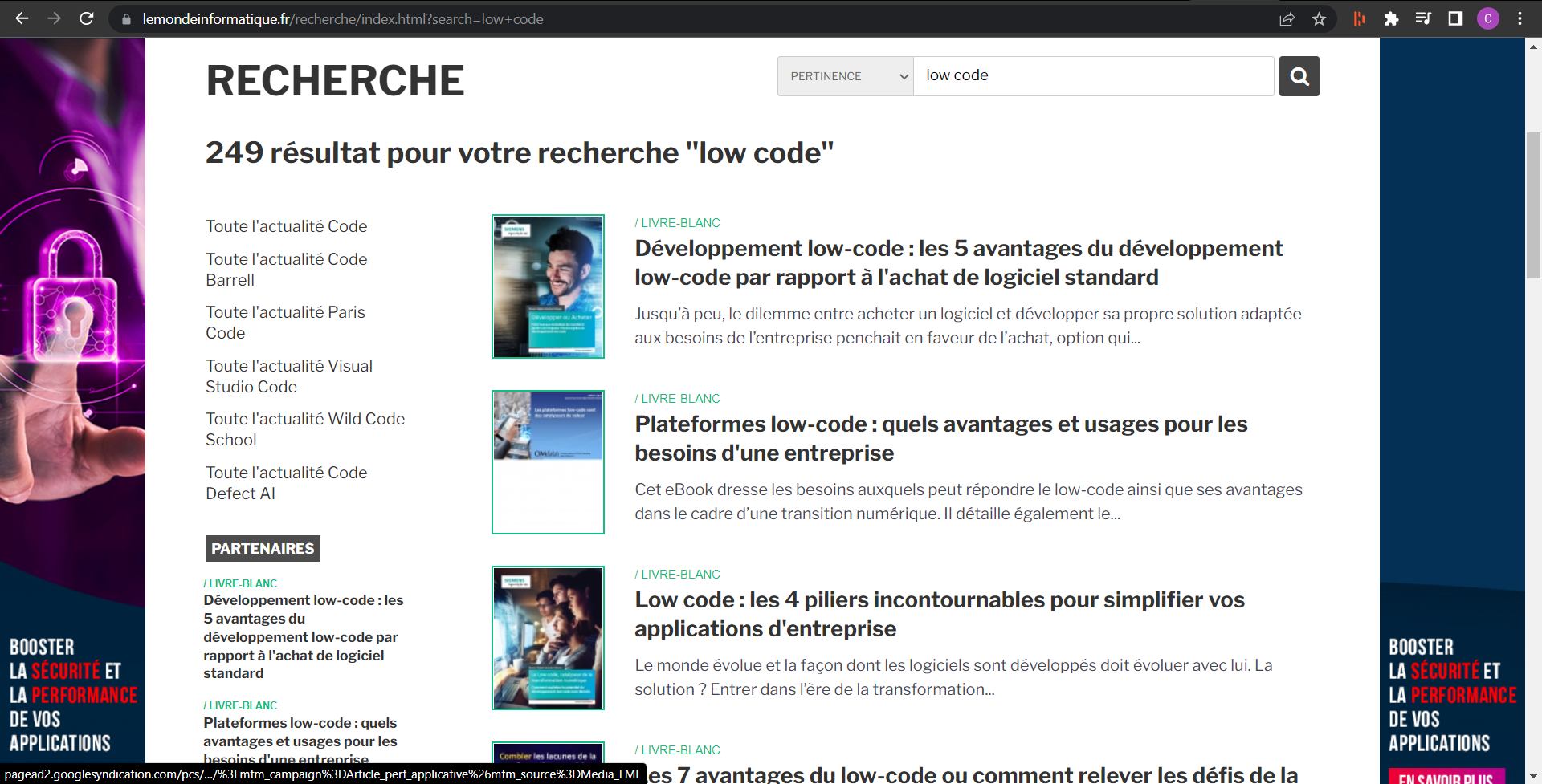 Illustration de recherche sur lemondeinformatique.fr